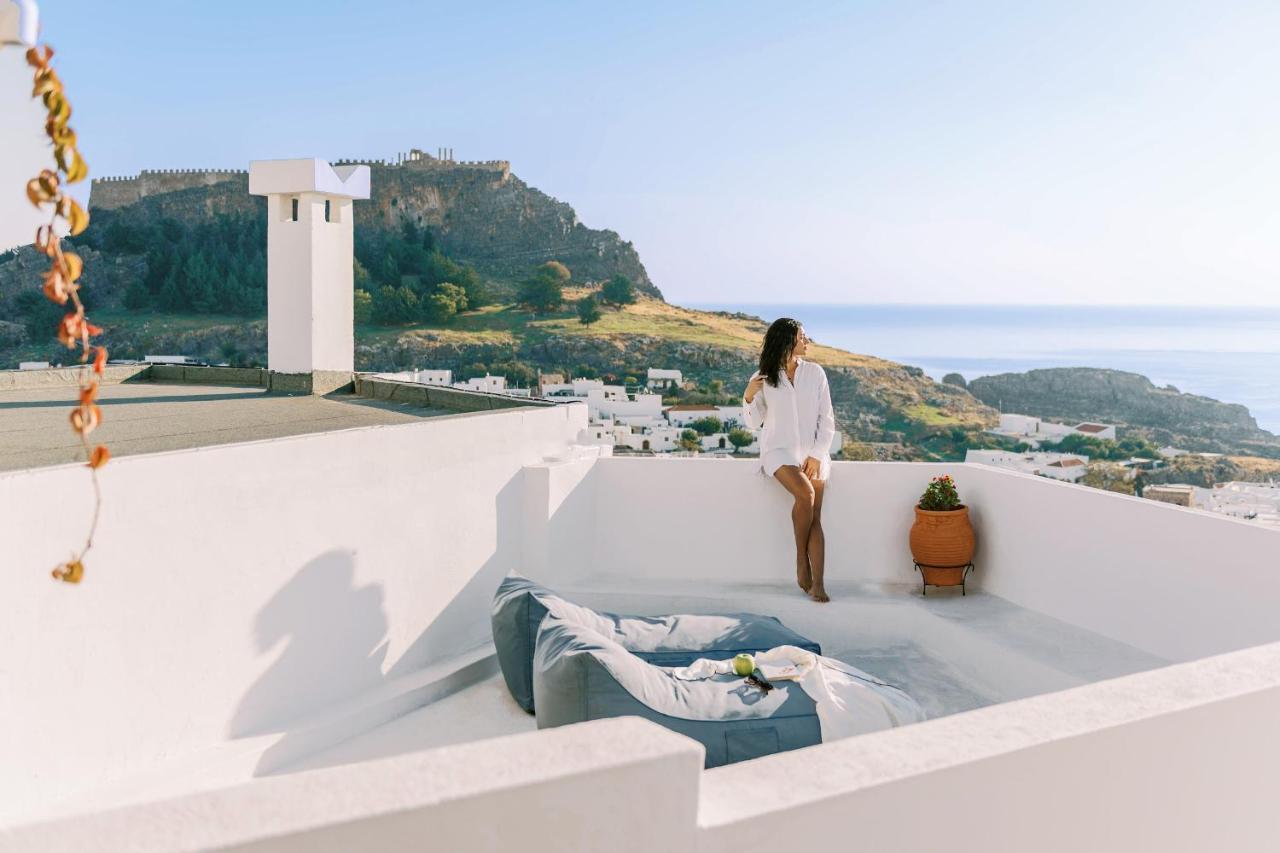 Arte Lindos Suites Екстериор снимка